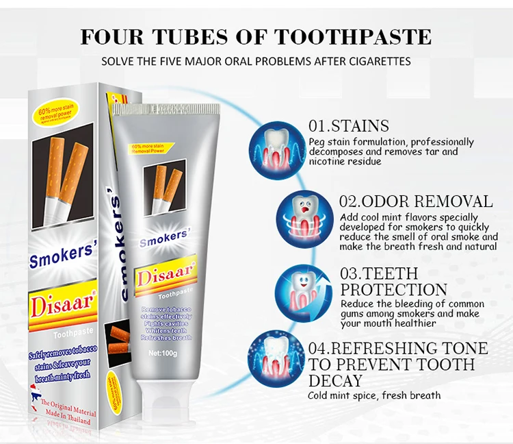 disaar smokers toothpaste