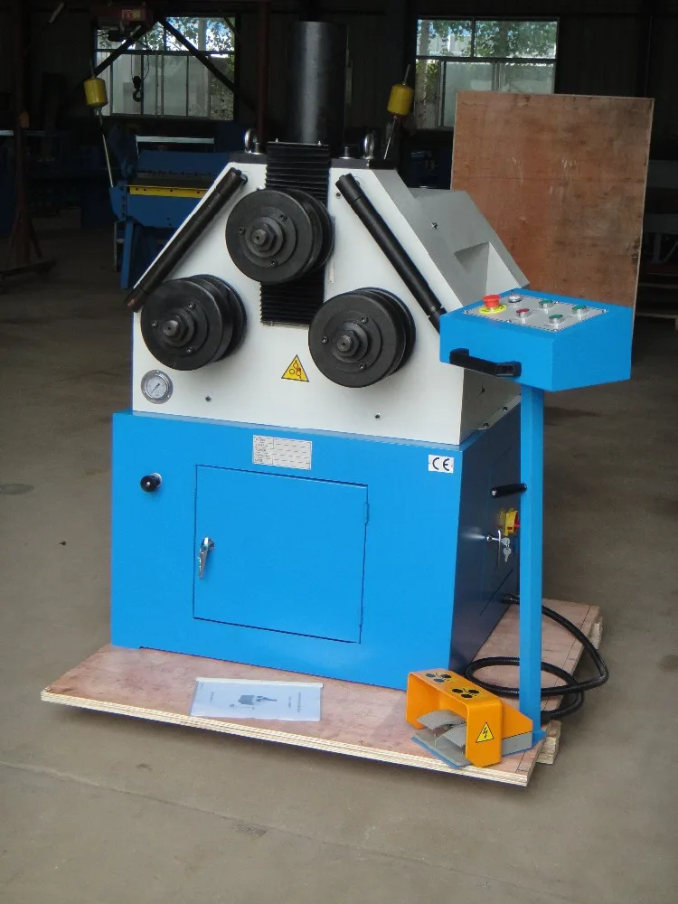 Hrbm65 Hydraulic Profile Round Bending Machine / Pipe Bar Bender - Buy ...