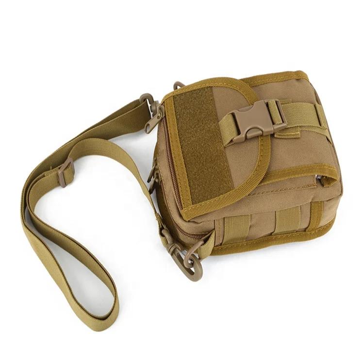 

Outdoor Small Military Survival 600D Neoprene Army Camping Belt Men Pouch Bags, Multi colors