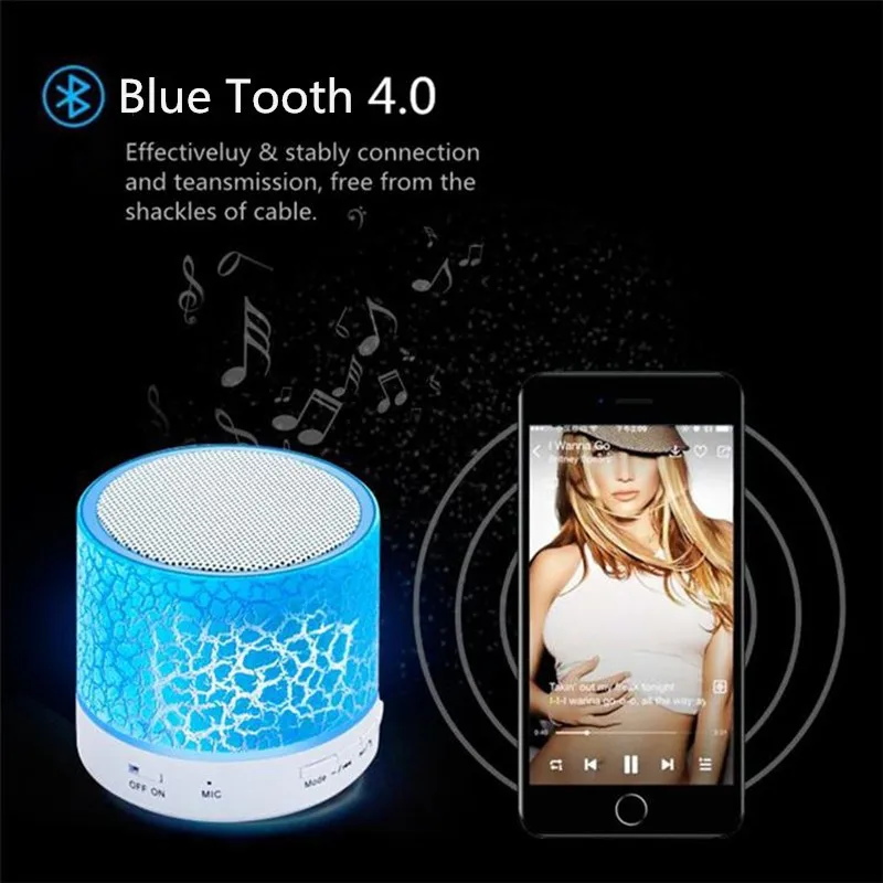 SD Memory Card Reader Mini Blue Tooth Speaker S10 Manual For Blue Tooth Speaker S10 - ANKUX.COM