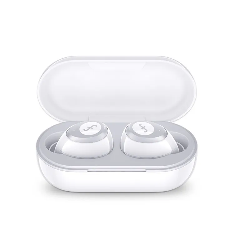 

feng mi mini tws bluetooth xiomi earphone wireless noise control powerful sport stereo phone headphone dual earplugs sweatproof, Black;white