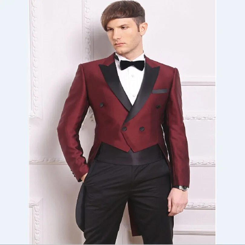 

Long Style Slim Fit Formal Wearing Customized Groom Wedding Tuxedos Long Picture (Jacket+Pants) WB112 latest suit styles for men, Default or custom