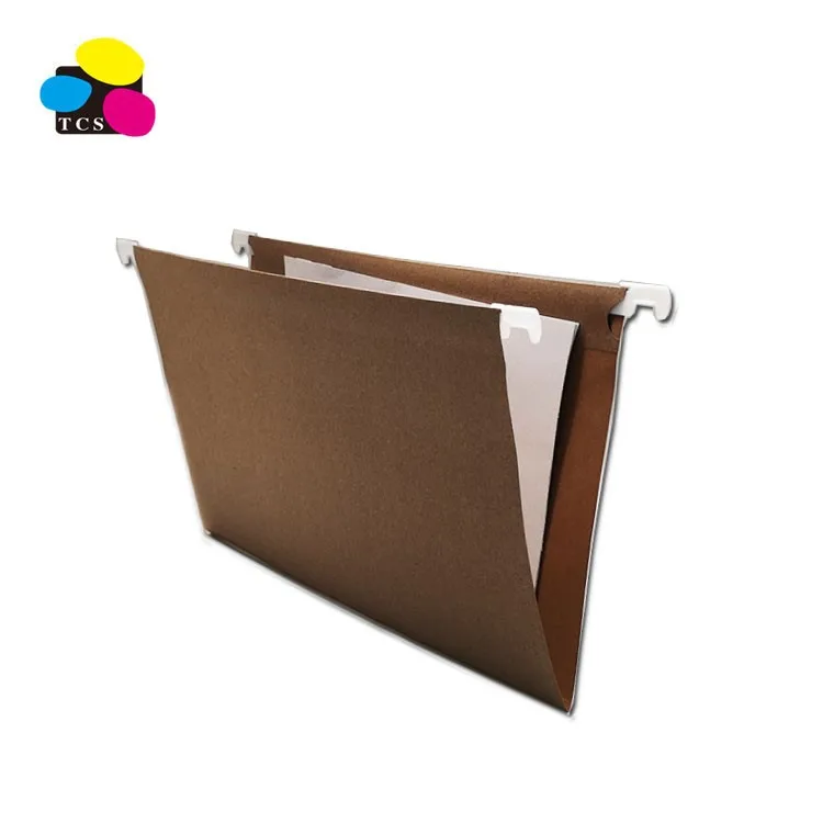 Suspension Hanging File Folder With 3tabs,A4 Size,25/box,Green,Kraft