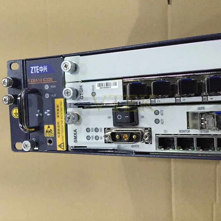 original zte zxa10 c320 olt with 1g smxa*1 pram*1 support gpon