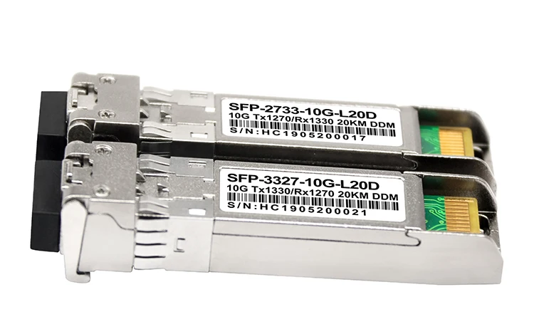 10G BIDI WDM 1270/1310nm LC 20KM sfp+ module