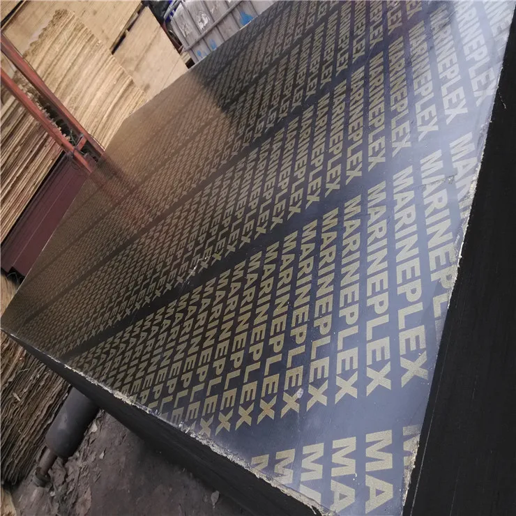 
Waterproof formwork plywood for construction hot press brown film faced plywood 