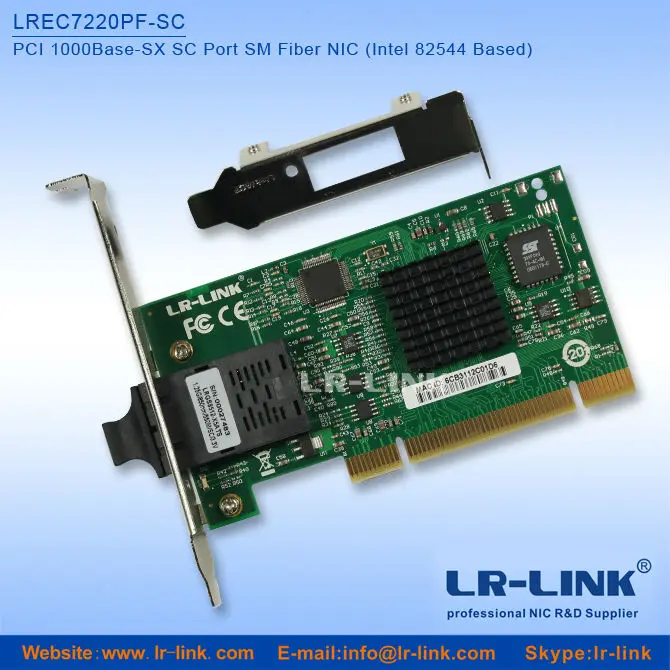 Lrlink Network Card Brand Pcie X1 100mbps Sc Port Rtl8105e Chipset Mm