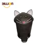 The Cat Image Outdoor Use Metal Trash Bin