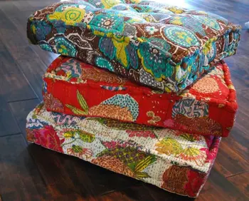 Tropicana Kantha Floor Cushions Buy Tropicana Kantha Floor