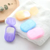 

Hot Sale Wholesale Oem Portable Antiseptic Mini Flower Dissolving Paper Soap For Travel