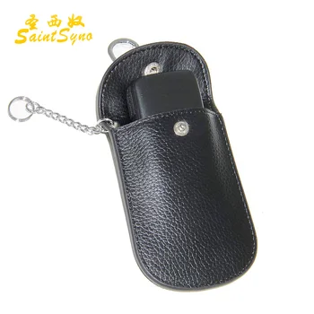 Best Cowhide Rfid Blocking Key Fob Covers Key Pouch Leather Key Holder Buy Rfid Leather Car Key Holder Leather Key Ring Holder Signal Blocking Key Case Product On Alibaba Com