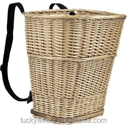 wicker pannier baskets