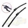 Car Front Windshield Wiper Blades for Audi A6 / C7 Fit Push Button Arms 2016 2017 Windscreen wipers blades