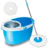 industrial durable spin 360 magic mop india blue mop buckets and head