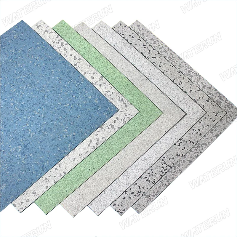 
hot selling ESD PVC tiles conductive flooring tile supplier andeasy to celan 