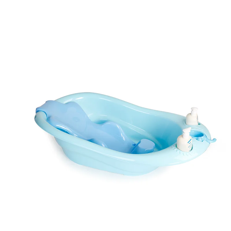 

Temperature-sensing round plastic tubs for baby / wholesale stansing kids tub / baby Bathtub with badtub, White/blue/pink/yellow/purple