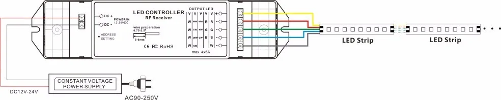 T6 R3m Dc 12 Volt Led Dimmer Multi