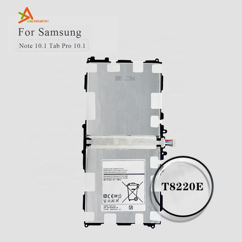 

Replacement Tablet Battery T8220E For Samsung GALAXY Note 10.1 Tab Pro 10.1 P600 P601 P605 SM-T520 SM-T525 SM-P607