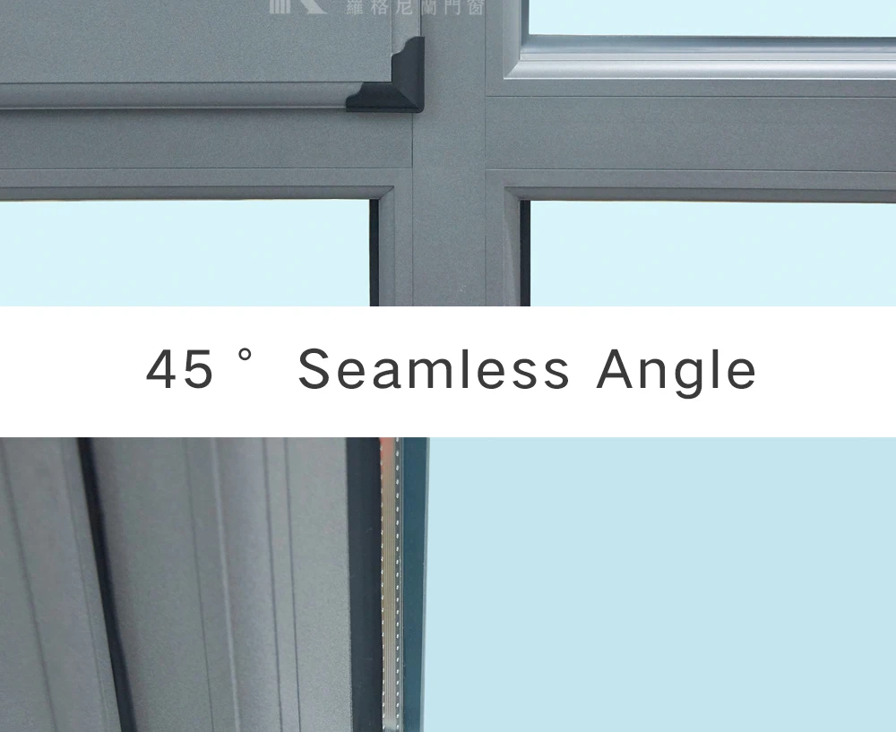 ROGENILAN 100 series New thermal break style casement windows with germany hardware