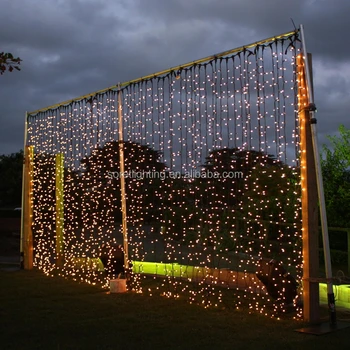 Rubber Cable Light Curtains For Wedding Led Curtain String