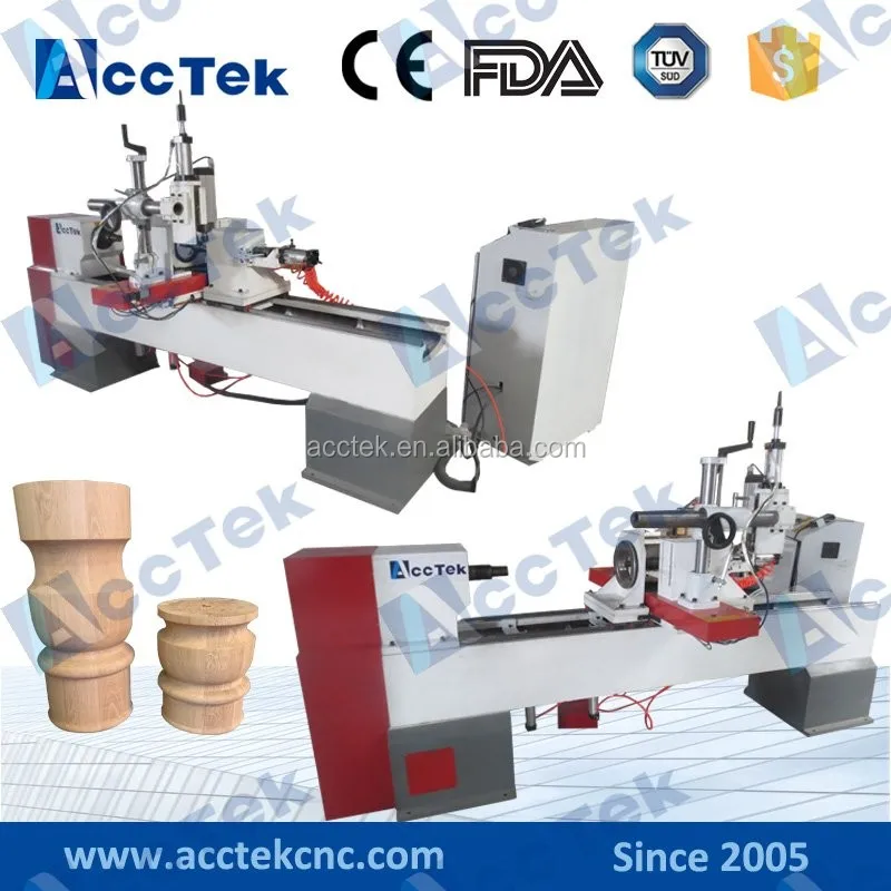 acctek cylinder /rotary cnc wood grinding machine