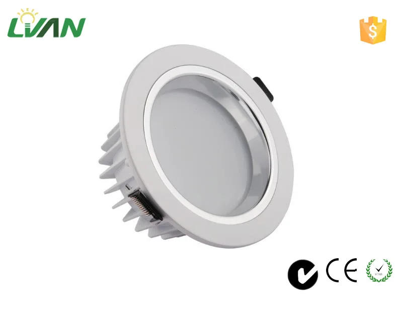 high quality ceiling led down lightings 5w 7w 9w 12w 15w 18w 20w/dimmable led downlight