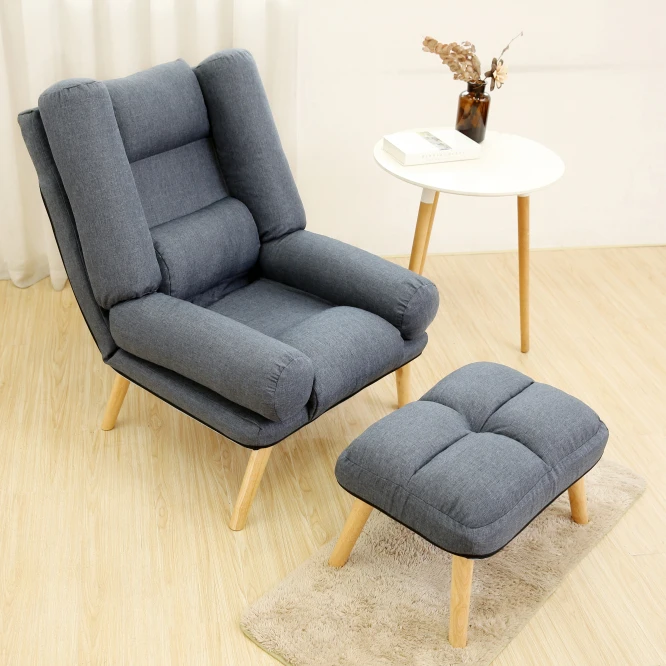 High Back Floor Gaming Chair Lazy Sofa Couch Bed Softly Cushioned