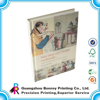 High Quality Sewing Binding Hard Cover Books Printing With