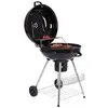 22" Garden Trolly Barbecue Charcoal Kettle Grill
