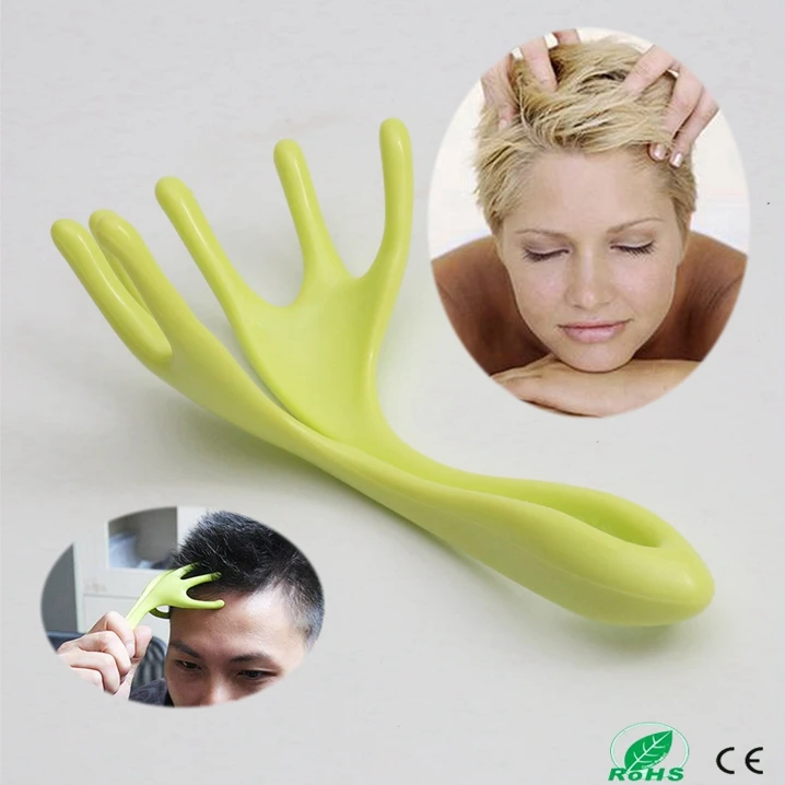 6 Fingers Gripper Claw Head Neck Handheld Scalp Massage Tool Fit For