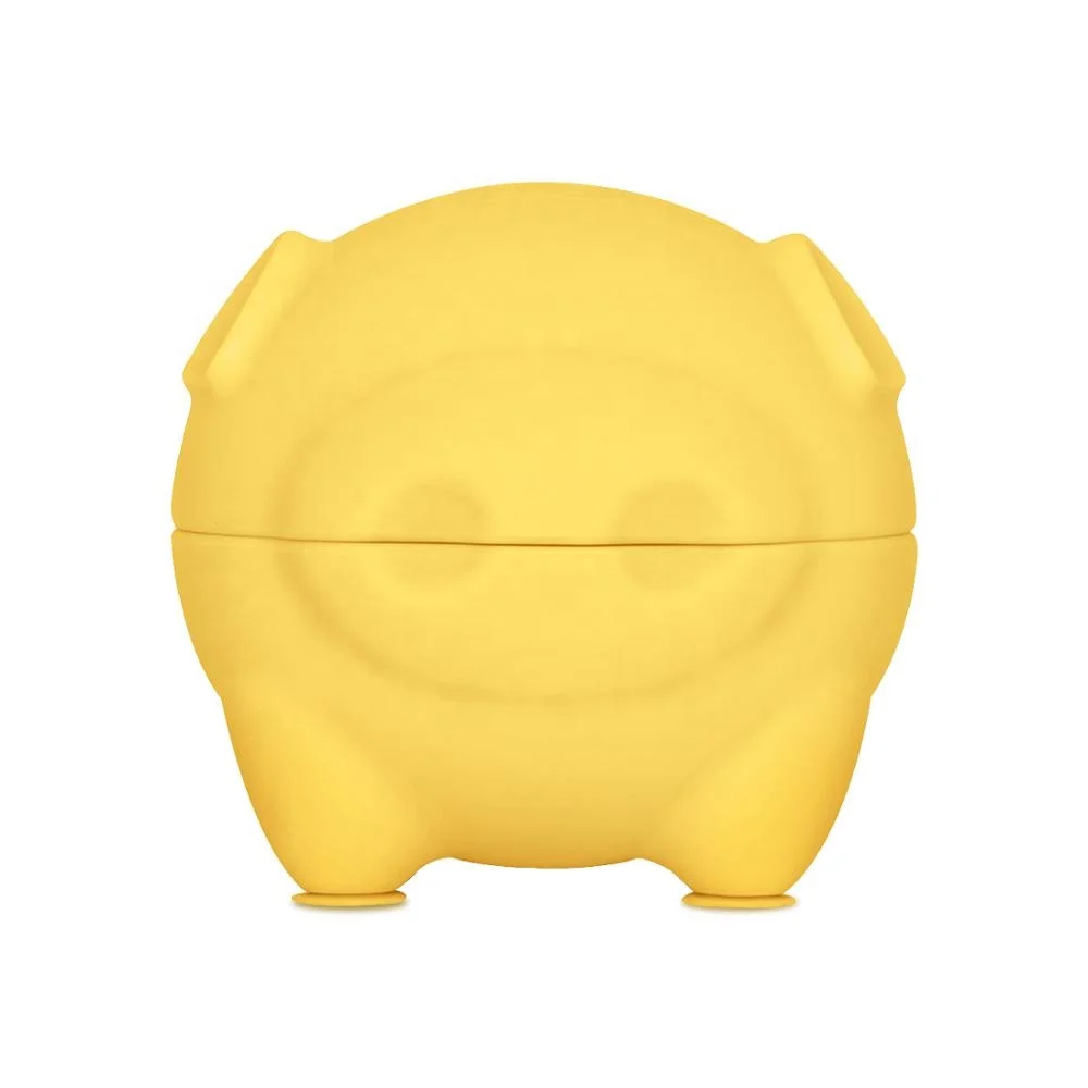 

Stable baby bowl non slip soft baby feeding silicone learning bowl soup salad food bowl