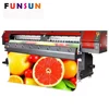 Funsunjet FS-3202M 3.2m 10ft 1440dpo DX5/DX7 head 3.2m flex printing automatic industrial cij code inkjet printer