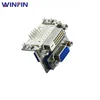 WINPIN Dual layer d-sub to dvi 24+5p to vga 15p female right angle dip connector