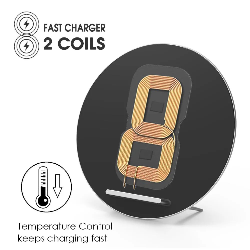 Qi Certified Canvas Fast Charge Wireless Phone Charger W7 Buy Quick