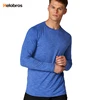 Men's Lightweight Performance Muscle Fit Logo Long Sleeve 85 Polyester 15 Spandex T shirt