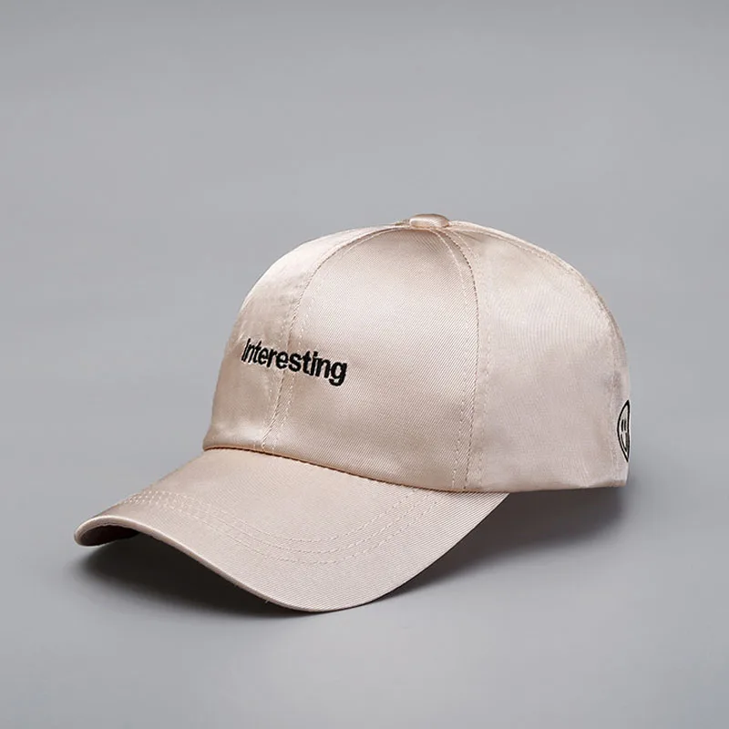 satin lined baseball cap