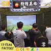 Gold hunter USA Hot sale 9dvr simulator 180 Degree Space Shooting Game virtual Laser Gun Simulator Games
