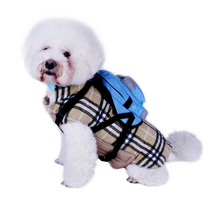 dog backpack harness cute