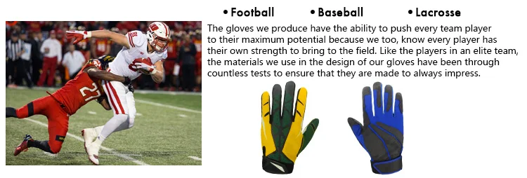 thin football gloves