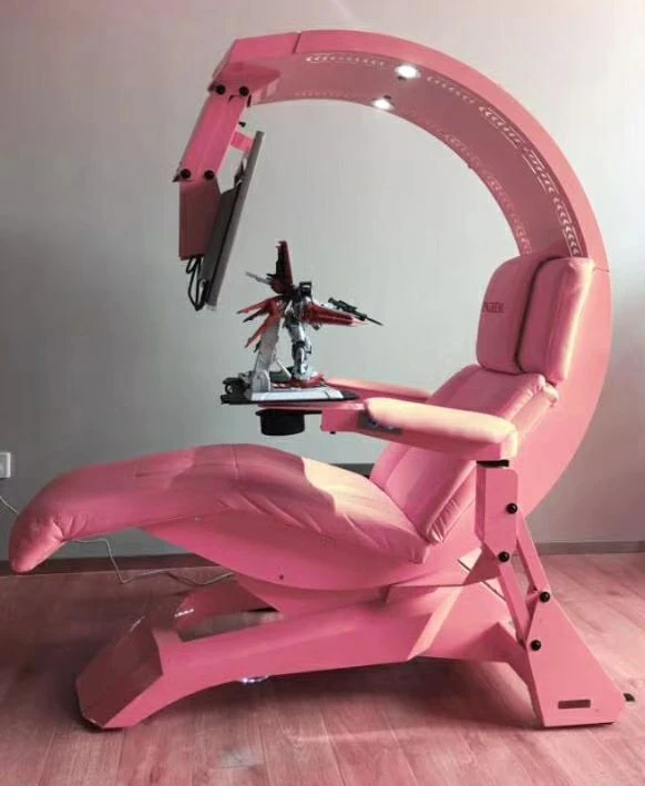 The Insane Pc Workstation And Gaming Setup Automatic Scorpion Pc Chair
