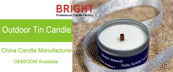 Decorative candle tins custom scented candles tin lid candle