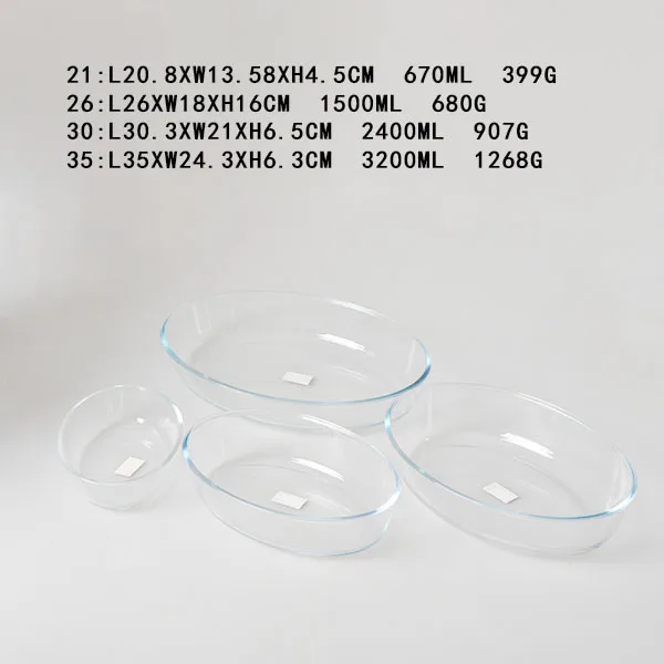 Wholesale Bake Ware Set Glass Plates Baking Dishes Pans With Lids Buy