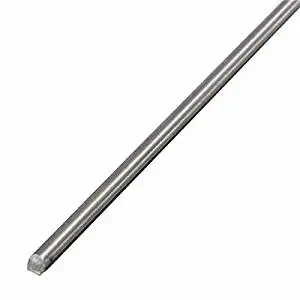 CoCocina Titanium Alloy Bar Metal Shaft Bar Round Rod 3mm x 250mm Titanium Rod