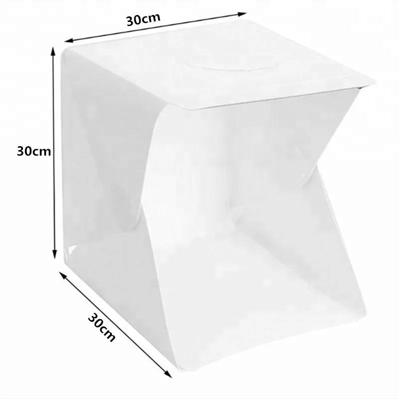 

30*30*30 cm LED Light Box Mini Photo Studio,Lightbox,Photo Studio Box, White