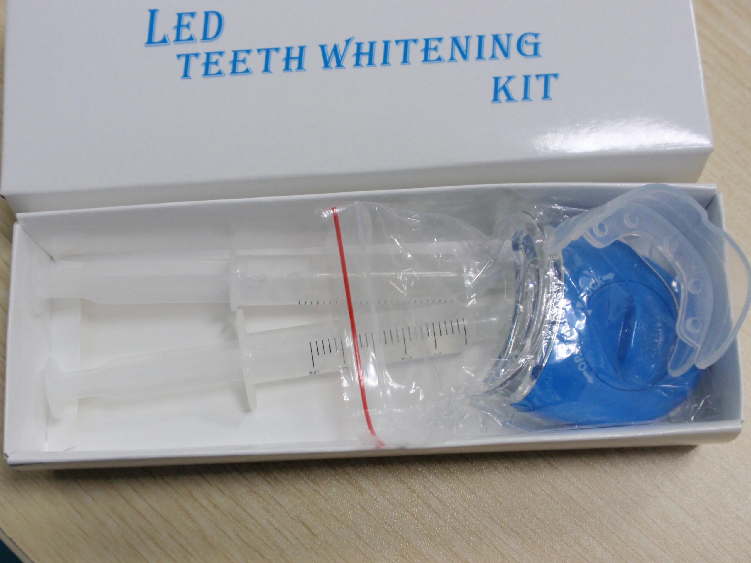 
17% CP gel syringe home teeth whitening kit, private label teeth whitening kit 