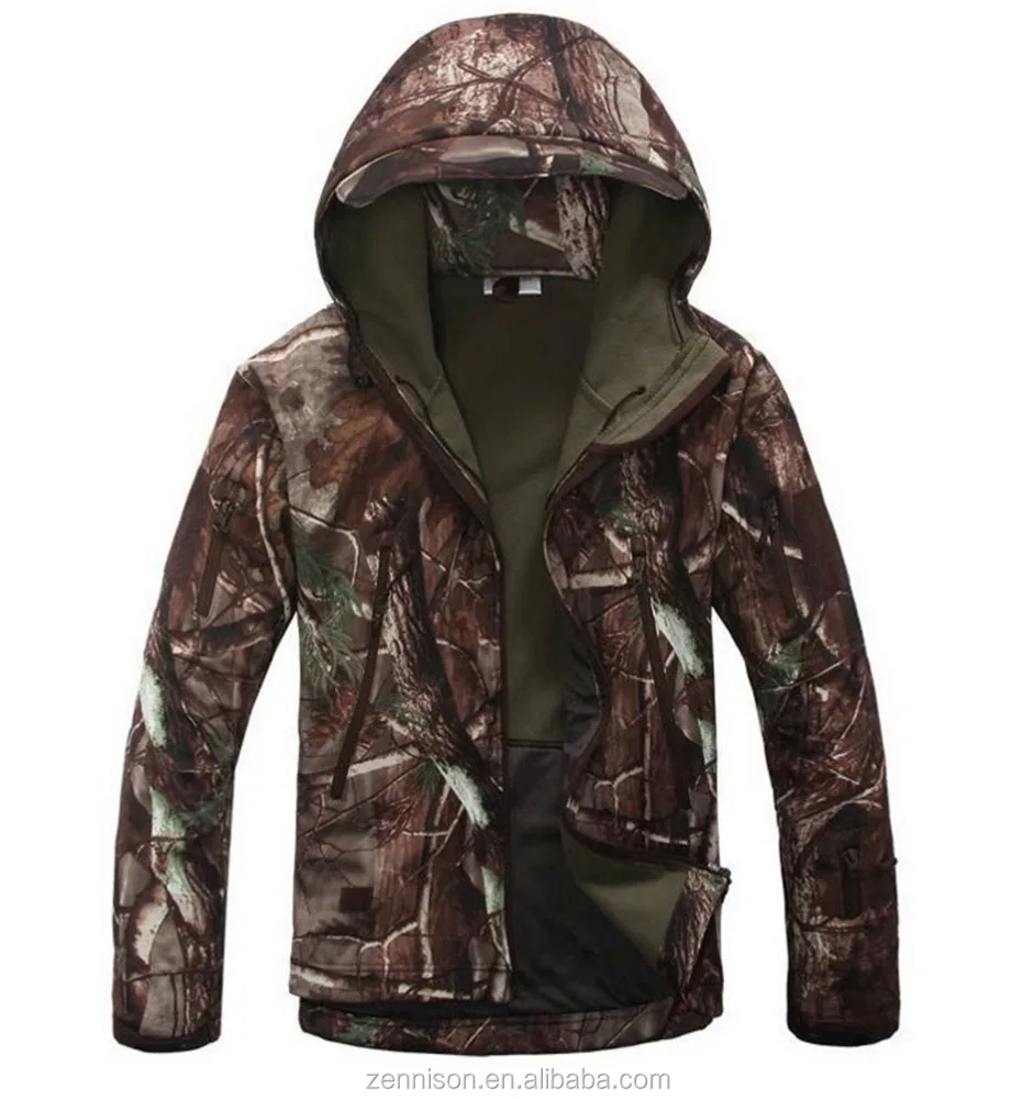 waterproof mens outdoor hunting soft shell tacti