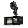 Full HD 1080p R300/X3000 GPS tracker logger digital tachograph motion detection gps car dual camera