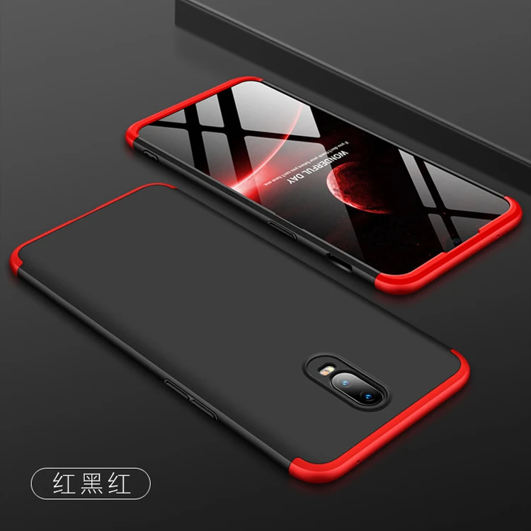 

360 degree protect original GKK brand cheap price high quality colorful hard pc phone back cover case for oneplus 6t