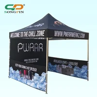 

China tent oem manufacturer wholesale price customized 3x3 exhibition beach gazebo Easy set up folding tent