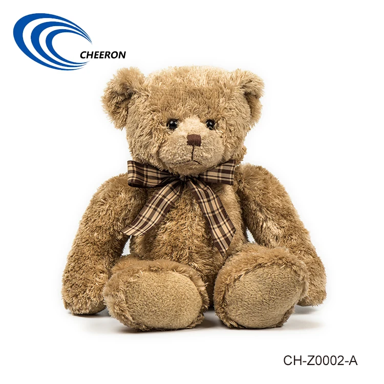 Soft light brown stuffed teddy bear plush toy.jpg